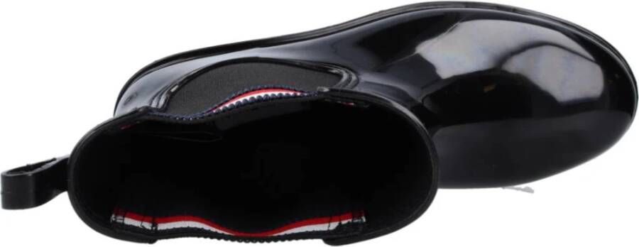 Tommy Hilfiger Chelsea-boots CORPORATE ELASTIC RAINBOOT met stretchinzet aan beide zijden