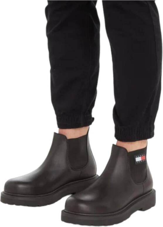 Tommy Hilfiger Chelsea Boots Zwart Heren