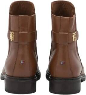 Tommy Hilfiger Chelsea Laarzen Brown Dames