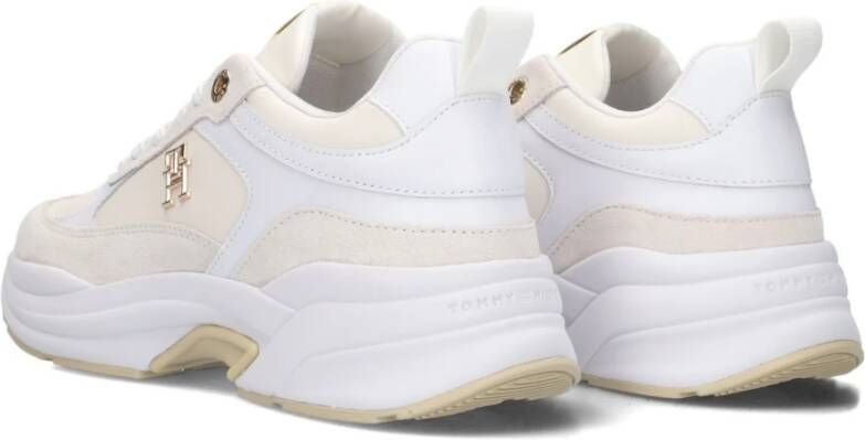 Tommy Hilfiger Chunky Feminine Witte Sneakers White Dames