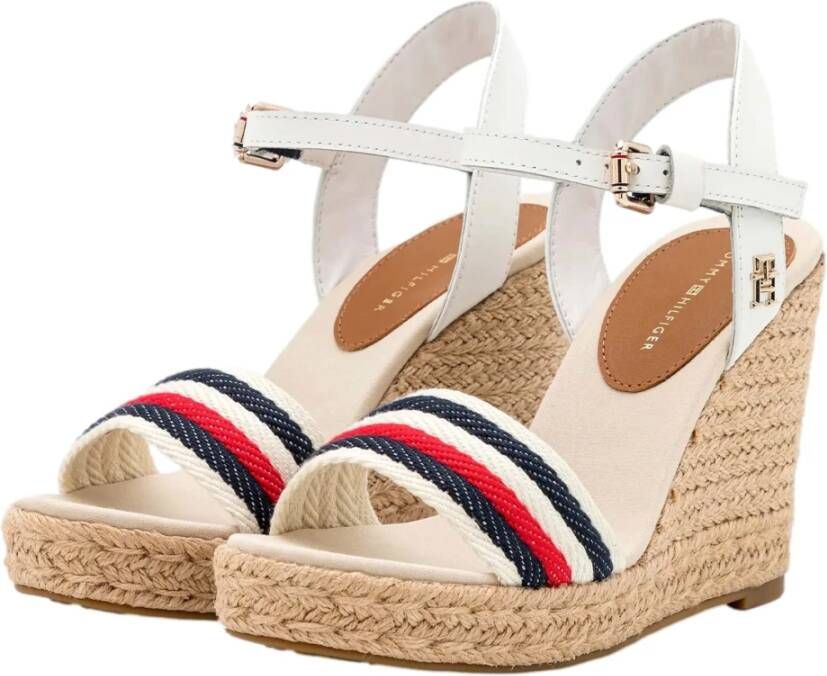 Tommy Hilfiger Corporate Sleehak Schoenen Beige Dames
