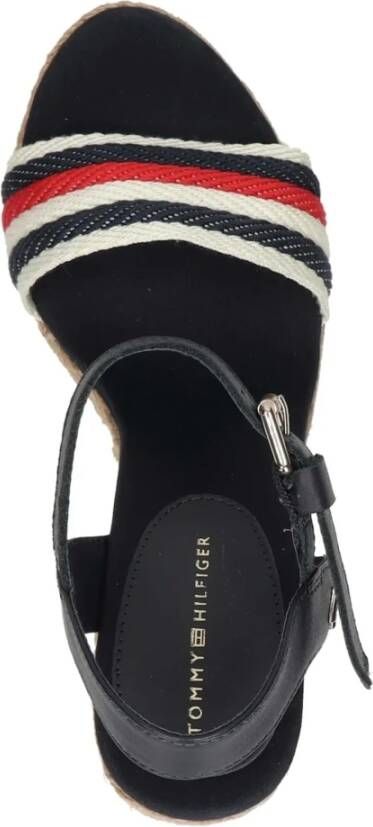 Tommy Hilfiger Corporate Wedge Platform Sandalen Multicolor Dames
