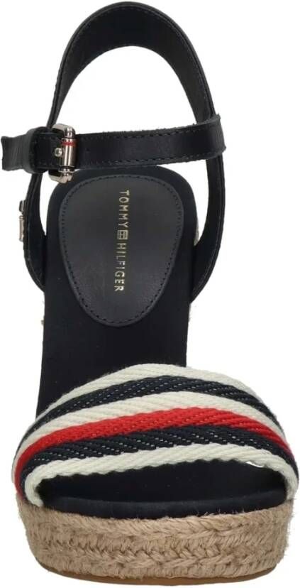 Tommy Hilfiger Corporate Wedge Platform Sandalen Multicolor Dames