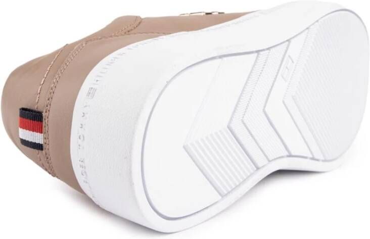 Tommy Hilfiger Court Trainers Bruin Dames