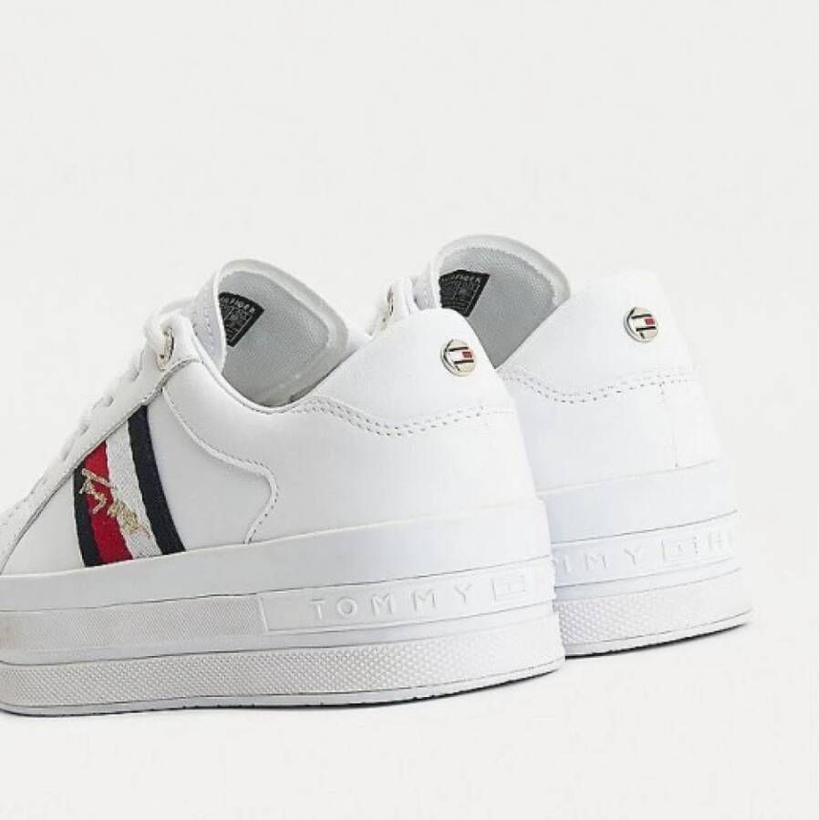 Tommy Hilfiger Dames Platform Sneaker White Dames