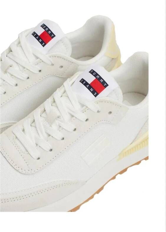 Tommy Hilfiger Dames Tech Runner Sneakers White Dames