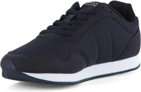 Tommy Hilfiger Eco-Fabric Sneakers LO Runner MIX Blue Heren