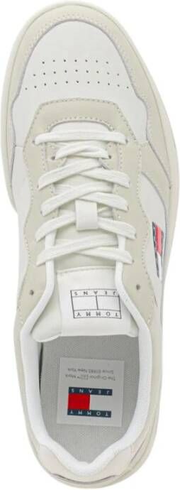 Tommy Hilfiger Eenvoudig Ontwerp Sneakers Beige Heren