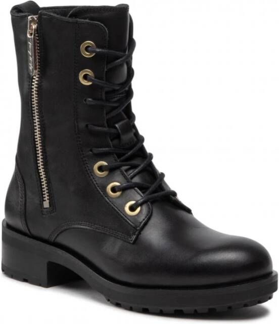 Tommy Hilfiger Enkellaarzen Black Dames
