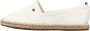 Tommy Hilfiger Sport Tommy Hilfiger dames espadrille Off White - Thumbnail 4