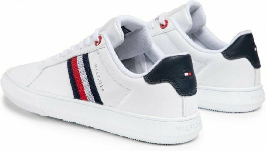Tommy Hilfiger Essential Leather Cupsole Fm0Fm03424-Ybr 40 Wit Heren