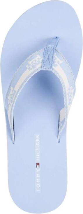 Tommy Hilfiger Flat Sandals Blauw Dames