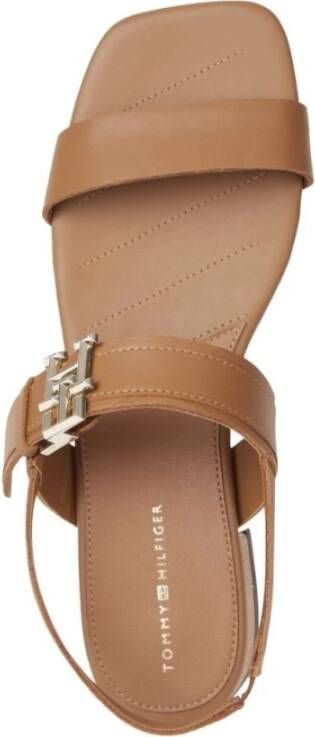 Tommy Hilfiger Flat Sandals Bruin Dames