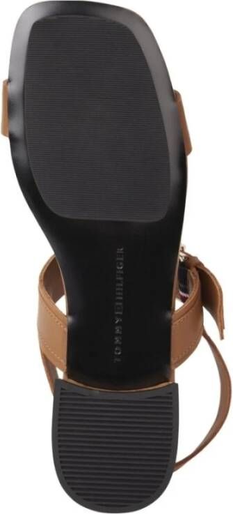 Tommy Hilfiger Flat Sandals Bruin Dames