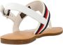 Tommy Hilfiger Sandalen FLAT SANDAL CORPORATE met strepen in tommy-kleuren - Thumbnail 8