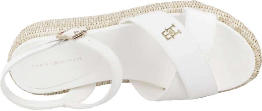 Tommy Hilfiger Flat Sandals White Dames