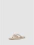 Tommy Hilfiger Stijlvolle Webbing Sandal Flip Flops Beige Dames - Thumbnail 11