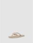 Tommy Hilfiger Stijlvolle Webbing Sandal Flip Flops Beige Dames - Thumbnail 10