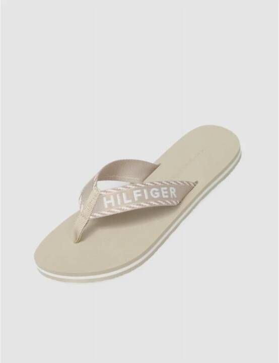 Tommy Hilfiger Flip Flops Beige Dames