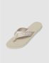 Tommy Hilfiger Stijlvolle Webbing Sandal Flip Flops Beige Dames - Thumbnail 14