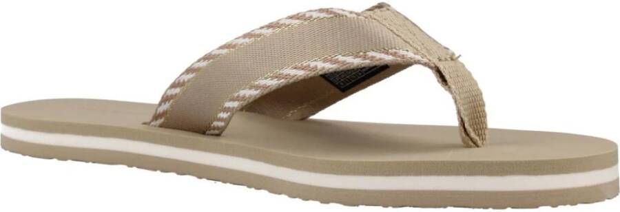 Tommy Hilfiger Flip Flops Beige Dames