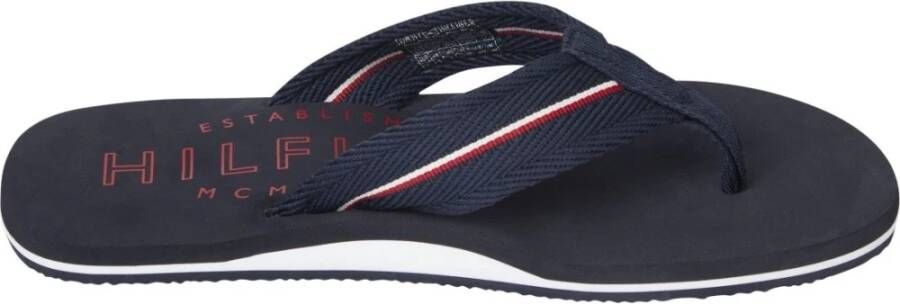 Tommy Hilfiger Flip Flops Blauw Heren