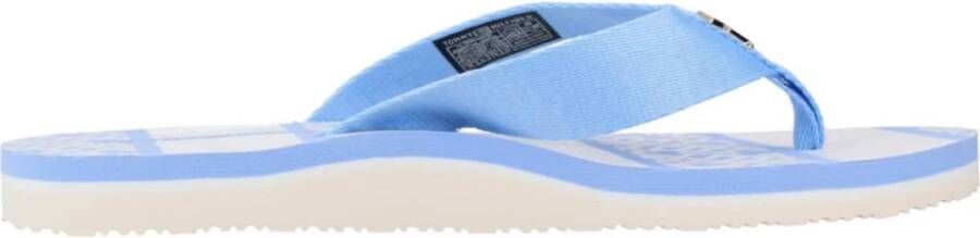 Tommy Hilfiger Stijlvolle Flip Flops voor Vrouwen Blue Dames
