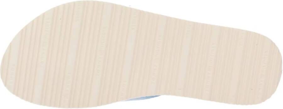 Tommy Hilfiger Stijlvolle Flip Flops voor Vrouwen Blue Dames