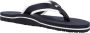 Tommy Hilfiger Webbing Pool Slide Flip Flops Blue Dames - Thumbnail 6