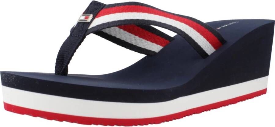 Tommy Hilfiger Flip Flops Blue Dames