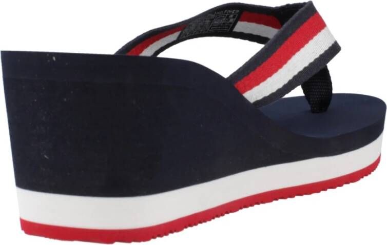 Tommy Hilfiger Flip Flops Blue Dames