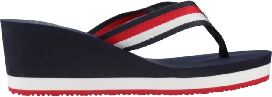 Tommy Hilfiger Flip Flops Blue Dames