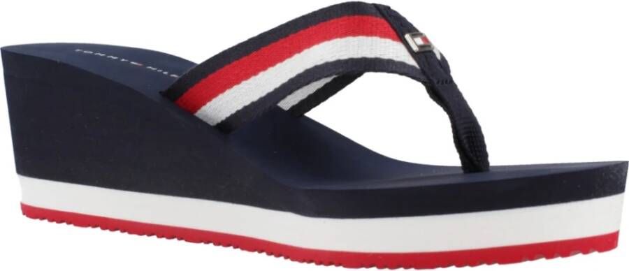 Tommy Hilfiger Flip Flops Blue Dames