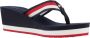 Tommy Hilfiger Dianets CORPORATE WEDGE BEACH SANDAL - Thumbnail 12