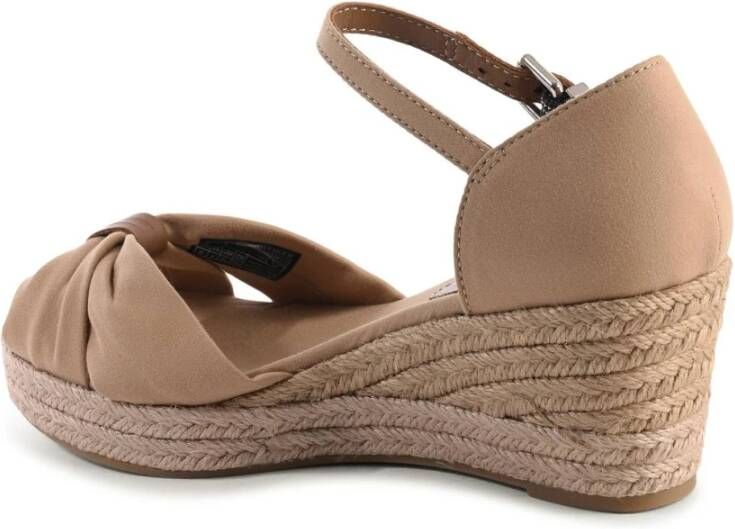 Tommy Hilfiger Geknoopte Teen Sleehak Sandalen