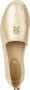 TOMMY HILFIGER Espadrilles Dames Th Flat Maat: 39 Materiaal: Leer Kleur: Goud - Thumbnail 10