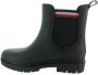 Tommy Hilfiger Hardware Rainboot Enkellaars Black Dames - Thumbnail 7
