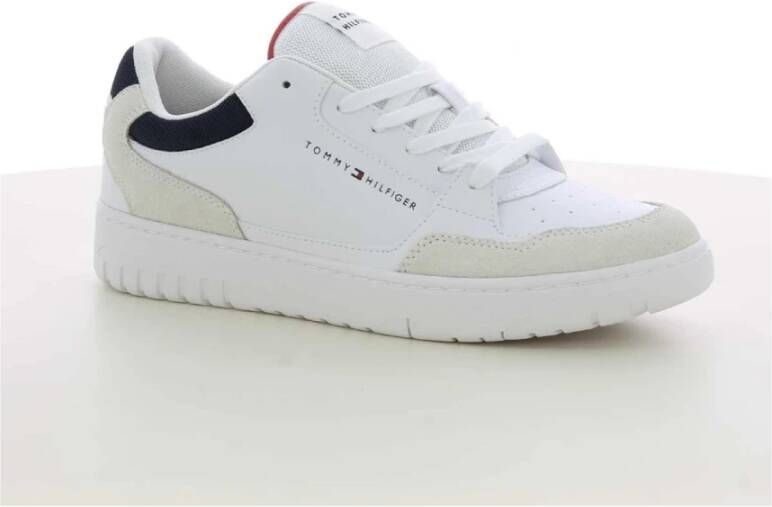 Tommy Hilfiger Heren Marine Basket Core Schoenen White Heren