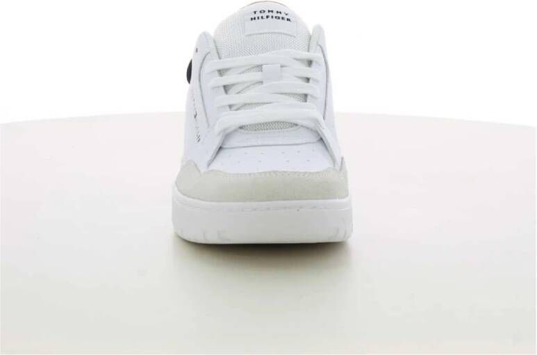 Tommy Hilfiger Heren Marine Basket Core Schoenen White Heren