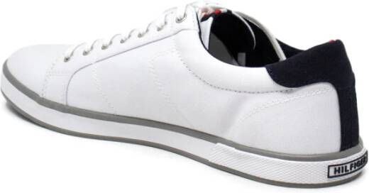 Tommy Hilfiger Heren Sneakers Herfst Winter Katoen White Heren