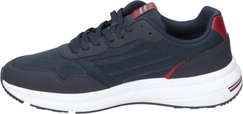 Tommy Hilfiger Heren Sportieve Sneakers Blue Heren