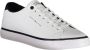 Tommy Hilfiger Sneakers TH HI VULC CORE LOW LEATHER ESS vrijetijdsschoen lage schoen veterschoen met sierstiksels op de hiel - Thumbnail 4