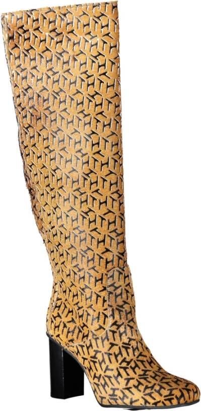 Tommy Hilfiger High Boots Beige Dames