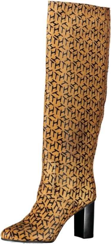 Tommy Hilfiger High Boots Beige Dames
