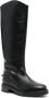 Tommy Hilfiger Twist platte lange Hoge Laarzen Black Dames - Thumbnail 7