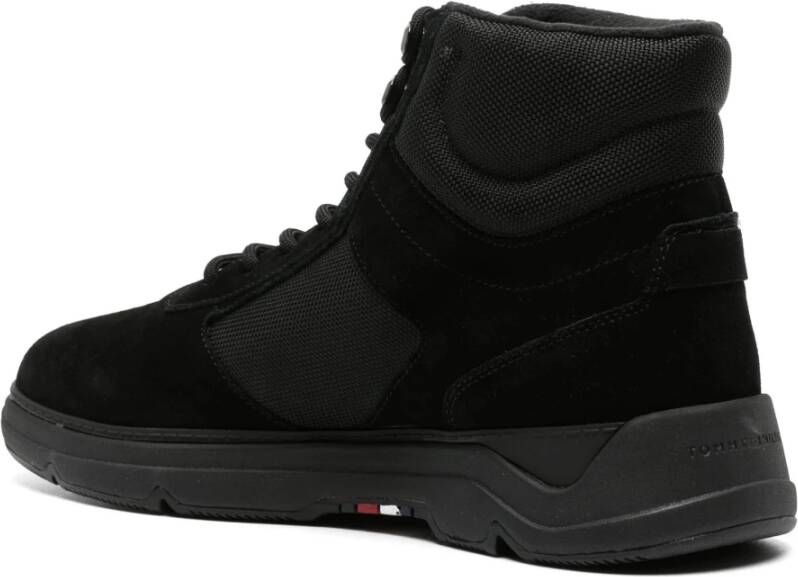 Tommy Hilfiger Hybride Cordura Enkellaarzen in Zwart Black Heren
