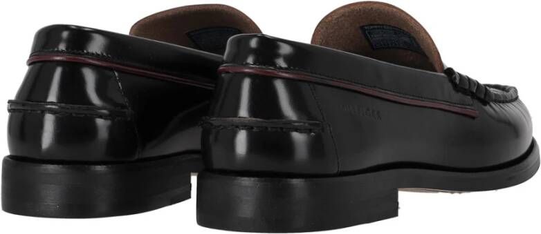 Tommy Hilfiger Klassieke leren instapper schoen