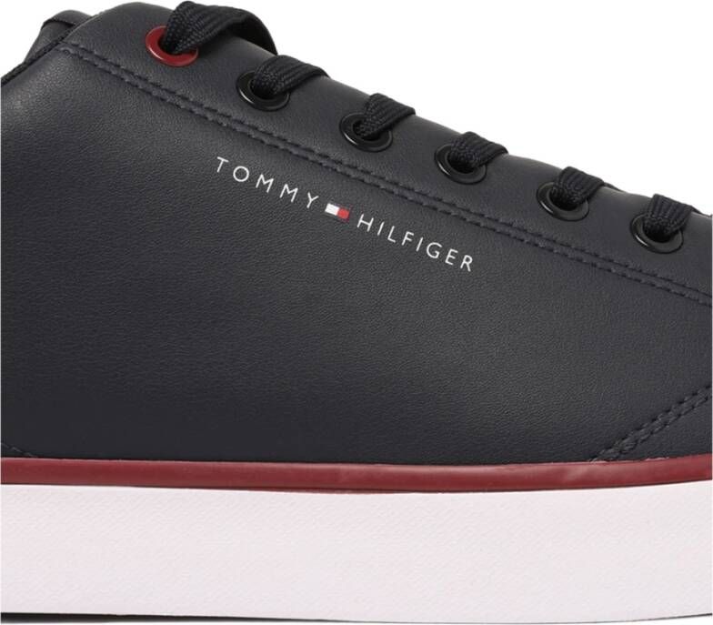 Tommy Hilfiger Kleur Pop Leren Sneakers
