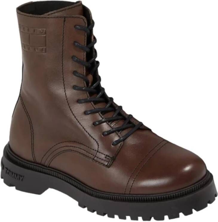 Tommy Hilfiger Lace-up Boots Bruin Heren