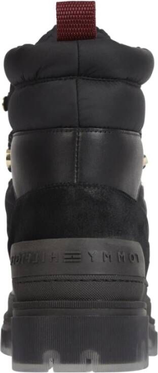 Tommy Hilfiger Laced outdoor boots Zwart Dames